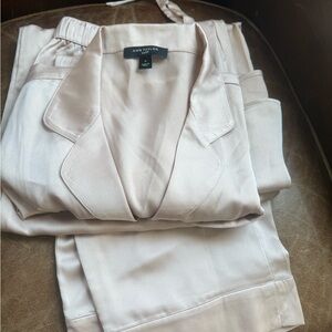 Ann Taylor Cream Women's Pajama Set